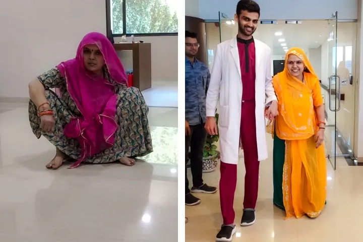 Chenkuwar Rathod, Before & After Surgery