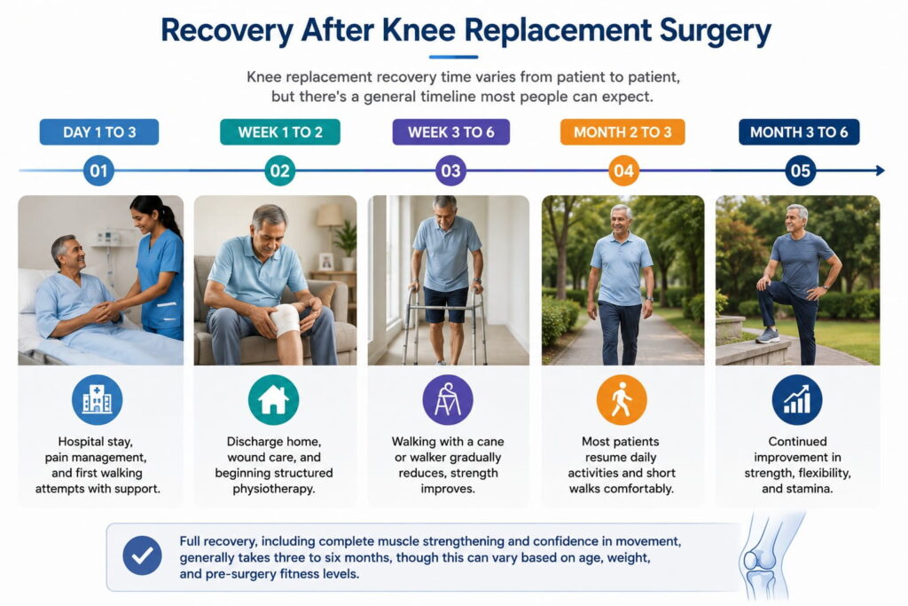Recovery After Knee Replacement Surgery