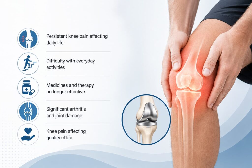 When Is Knee Replacement Usually Considered